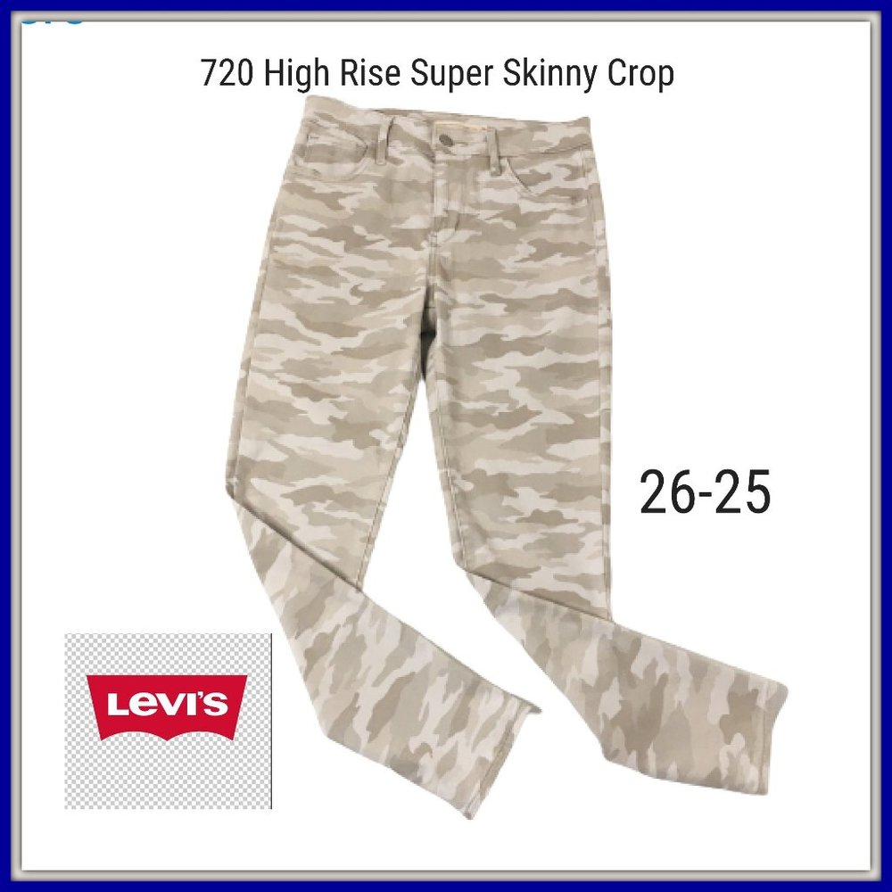Levi's Camo720 Jeans Super Skinny 26 Waist
